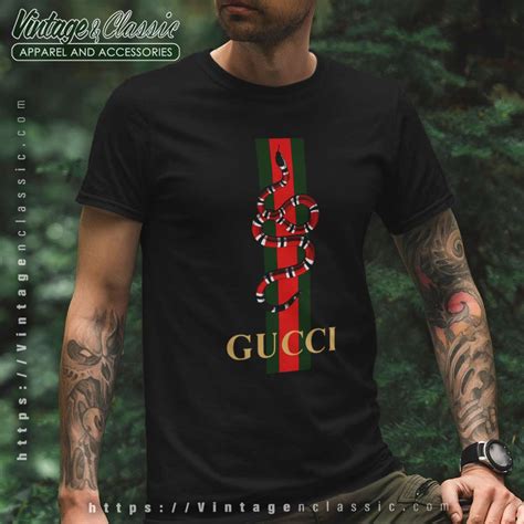 Gucci shirt with snake